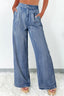 High-Waisted Wide-Leg Jeans