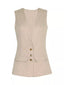 Button Up Vest Coat