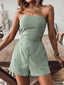 Tie Back Cutout Tube Romper