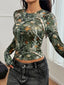 Printed Long Sleeve T-Shirt