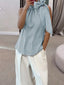 Asymmetric Gingham Bow Tie Sleeveless Top