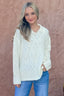And The Why Textured Basic Collar Neck Sweater Pullover