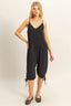 HYFVE V-Neck Pocket Detail Side Tie Hem Romper