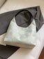 Floral Pattern Hobo Shoulder Bag
