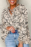 Floral Print Button-Down Shirt