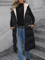 Longline Padded Hooded Vest Coat