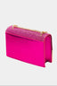 Fame Rhinestone Studded Rectangle Crossbody Bag
