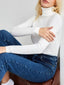 Full Size Ribbed Knit Turtleneck Sweater Plus Size