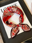 Vintage Paisley Silk Scarf