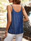 V-Neck Adjustable Strap Cami