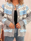 Ribbed Button Down Knit Cardigan