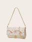 Floral Chain Shoulder Bag