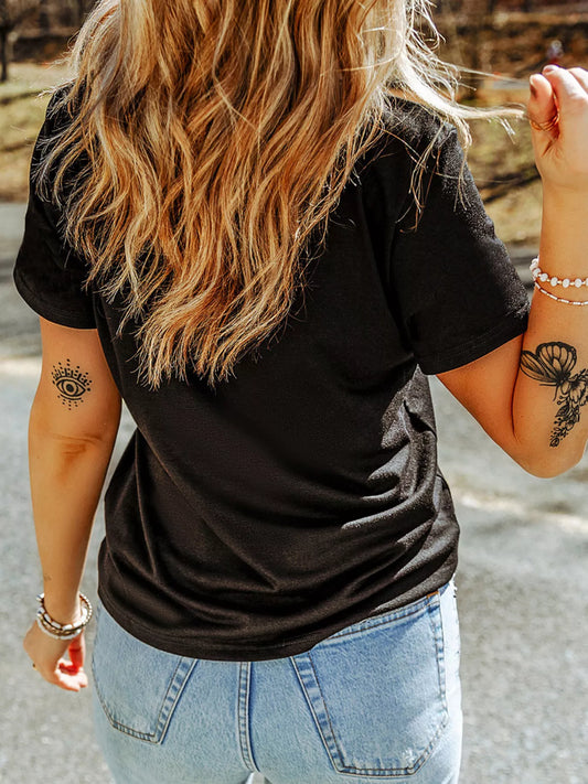 Merry Christmas Nutcracker Doll Printed T Shirt