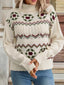 Cable Knit Turtleneck Sweater