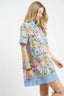 Umgee Mix Abstract Print Mini Dress