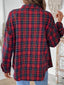 Perfee Plaid Button Up Long Sleeve Shirt