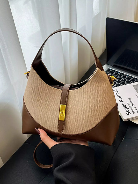 Buckle Decor Crossbody Bag