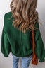 Round Neck Dropped Shoulder Sweater
