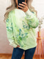 Butterfly Round Neck Lightweight Sweater
