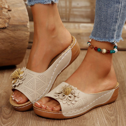 Open Toe Wedge Sandals