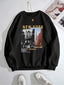 Graphic Round Neck Sweatshirt