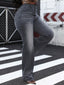 High Waist Straight Leg Jeans