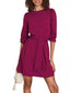 Tie-Waist Mini Dress