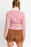Tasha Apparel Long Sleeve Mock Neck LONDON Embroidered Jacket
