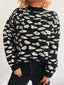 Mock Neck Long Sleeve Sweater