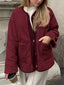 Sherpa Button-Up Outerwear