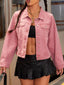 Button-Up Denim Jacket