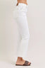 Judy Blue Contrast Stitching Cropped Flare Jeans