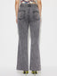 High Waist Bootcut Jeans with Pockets