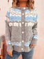 Ribbed Button Down Knit Cardigan