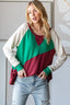 HOPELY Full Size Color Block Long Sleeve T-Shirt