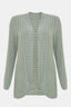 Ribbed Open Front Long Sleeve Cardigan