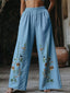 Floral Wide Leg Pants