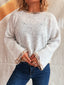 Round Neck Cropped Sweater