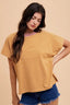 Annie Wear Stripe Soft Brushed Knit Dolman Sleeve Top
