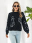 Round Neck Long Sleeve Sweater