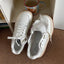 Lace Up Round Toe Platform Sneakers