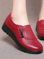PU Leather Flats Sip-Ons