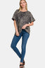 Zenana Rolled Round Neck Short Sleeve T-Shirt