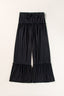 Tied Frill Ruched Bootcut Pants