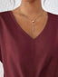 V-Neck Twist Front Top