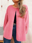 One Button Front Drop Shoulder Cardigan