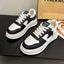 Contrast Platform Sneakers