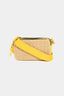 Fame Straw Contrast Crossbody Bag
