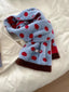 Fuzzy Polka Dot Scarf