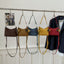 Suede Crossbody Bag with Adjustable Shoulder Strap